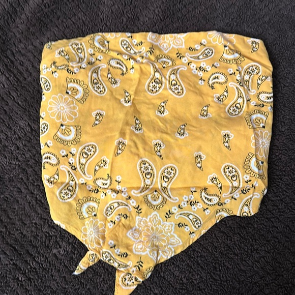 Hollister Bandana Tube Top - Picture 1 of 4